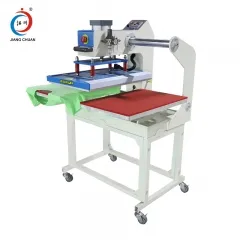 半自(zì)動氣動雙工(gōng)位燙畫(huà)機(jī)（可(kě)套成衣）