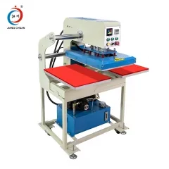 全自(zì)動液壓雙工(gōng)位燙畫(huà)機(jī)（可(kě)套成衣）