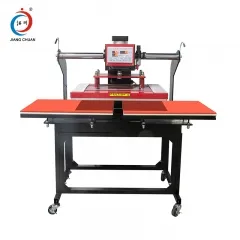 半自(zì)動氣動雙工(gōng)位燙畫(huà)機(jī)ZD-7B-1