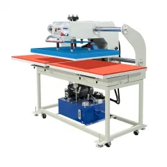 半自(zì)動液壓雙工(gōng)位燙畫(huà)機(jī)JC-7B-2