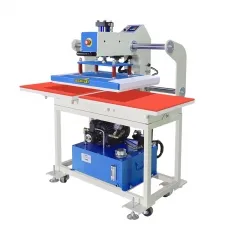 Presse à chaud hydraulique semi - automatique à deux stations JC - 7b - 2