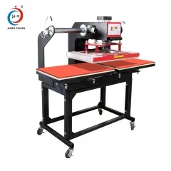 半自(zì)動氣動雙工(gōng)位燙畫(huà)機(jī)ZD-7B-1