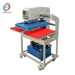 全自(zì)動液壓雙工(gōng)位燙畫(huà)機(jī)（可(kě)套成衣）