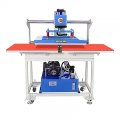 Presse à chaud hydraulique semi - automatique à deux stations JC - 7b - 2